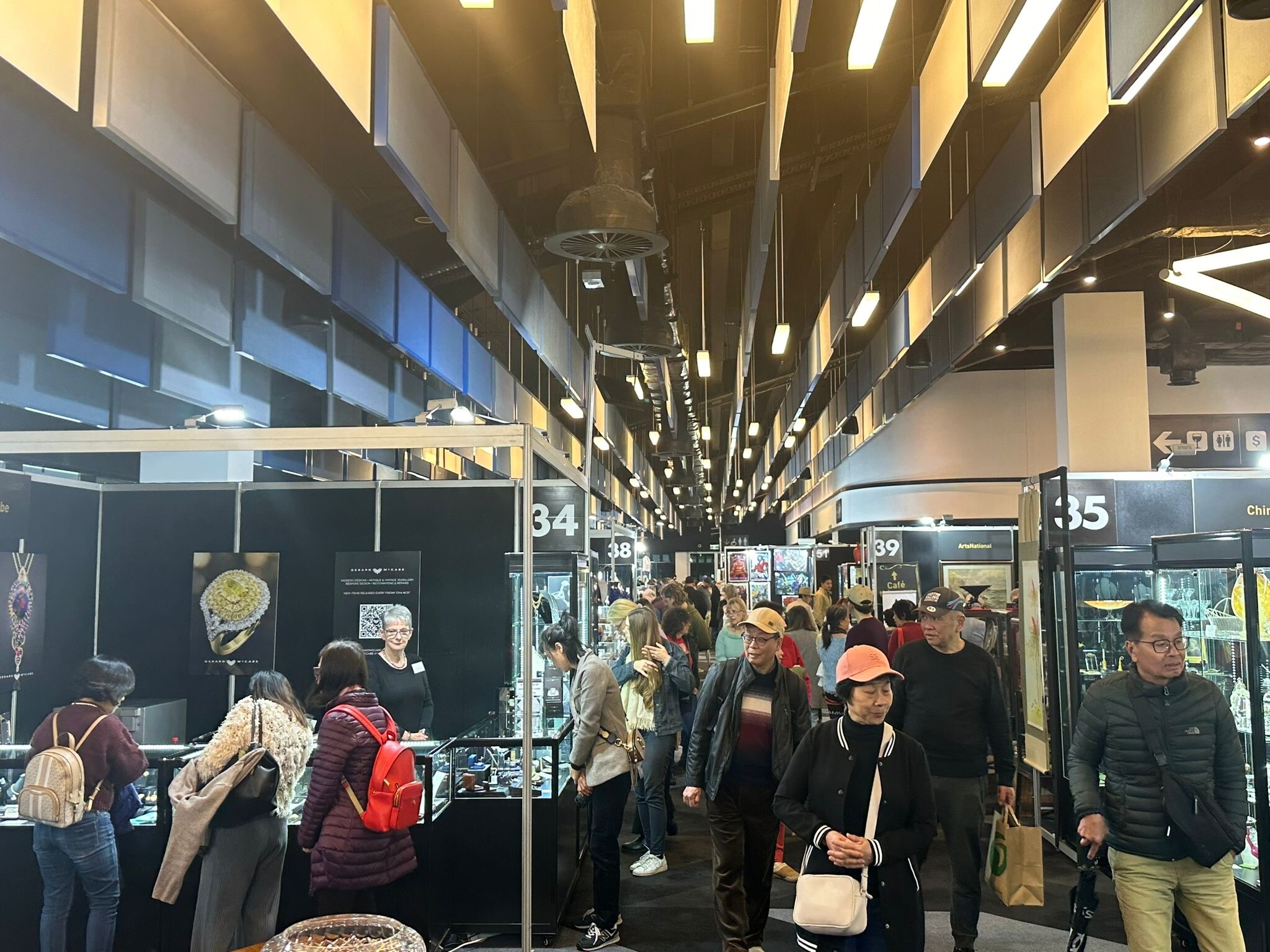 A snapshot of the atmosphere at The Sydney Fair